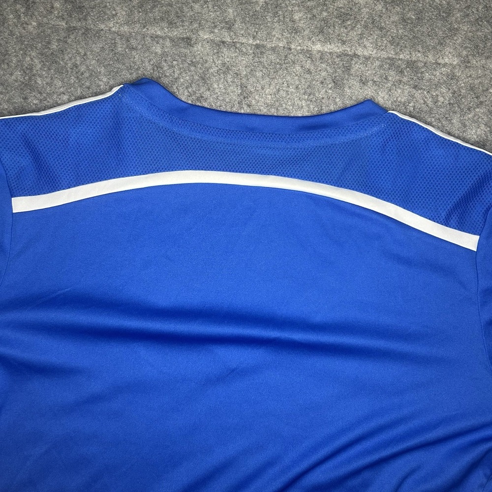 Adidas Women's Large Impact Montreal 2013 Mls Blue Soccer Jersey V Neck - Picture 11 of 12